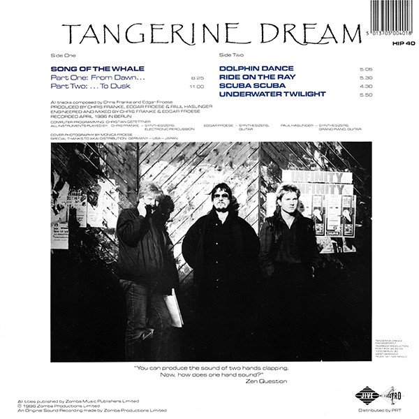 Tangerine Dream - Underwater Sunlight (LP, Album) - Image 2
