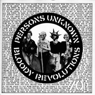 Crass / Poison Girls - Bloody Revolutions / Persons Unknown (7")