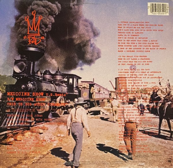 Big Audio Dynamite - Medicine Show (12", Single, Pit) - Image 2