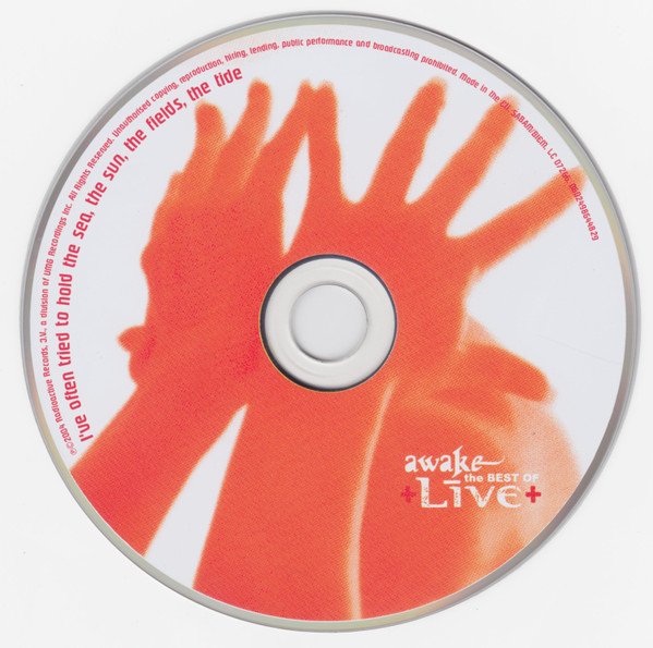 Live - Awake - The Best Of (CD, Comp + DVD, Comp, PAL) - Image 3