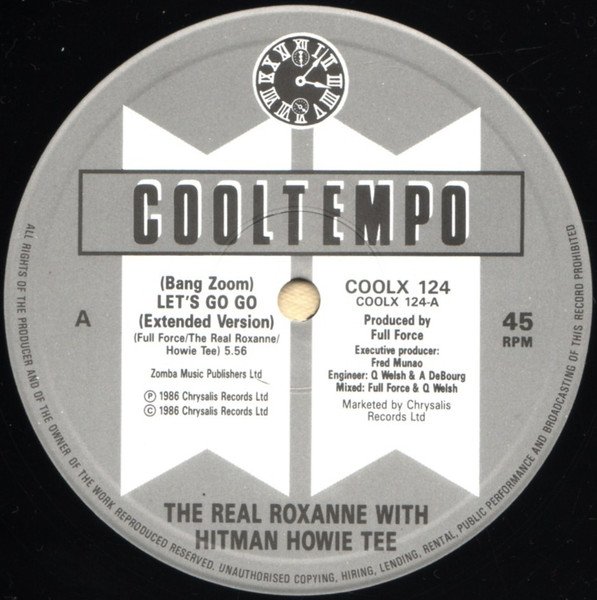 The Real Roxanne With Hitman Howie Tee* - Bang Zoom! Let's Go Go! (12") - Image 3