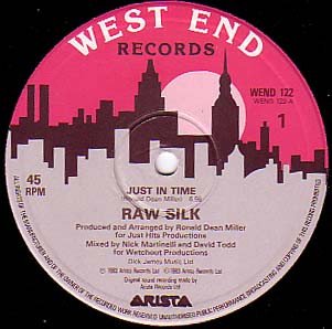 Raw Silk - Just In Time (12", Single)