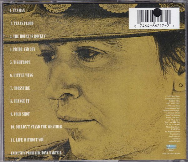 Stevie Ray Vaughan And Double Trouble* - Greatest Hits (CD, Comp, Pit) - Image 2