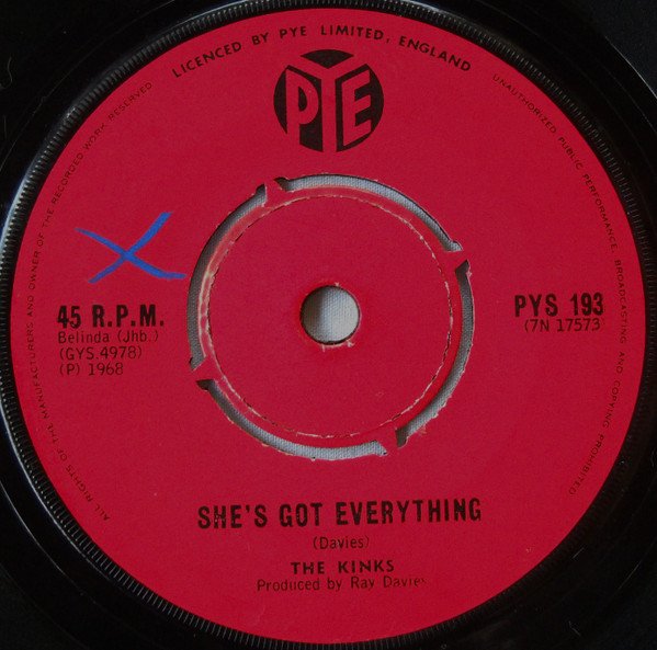 The Kinks - Day's (7", Single) - Image 2
