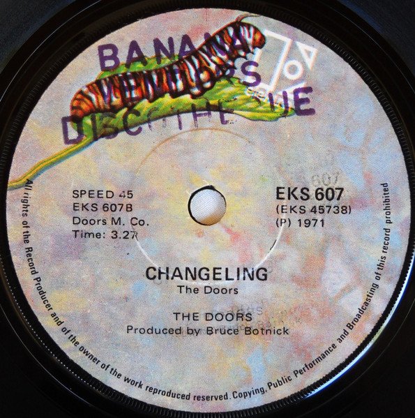 The Doors - Riders On The Storm / Changeling (7", Single) - Image 2
