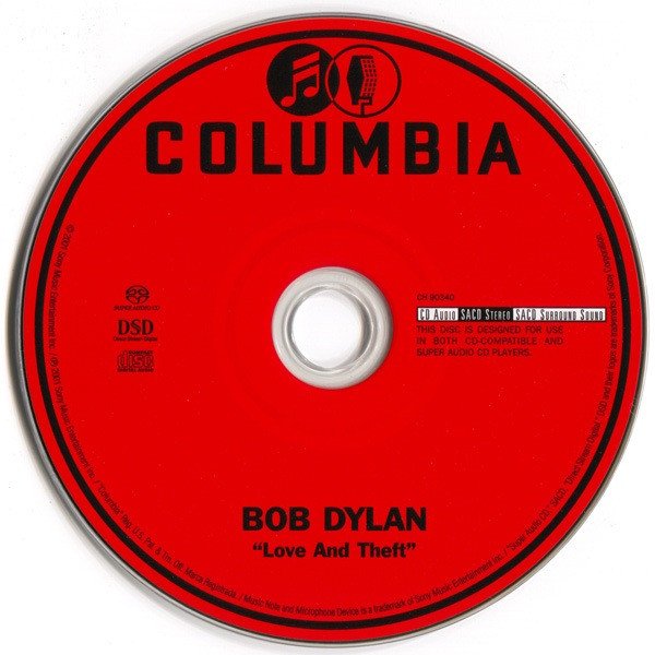 Bob Dylan - "Love And Theft" (SACD, Hybrid, Multichannel, Album, RM) - Image 3