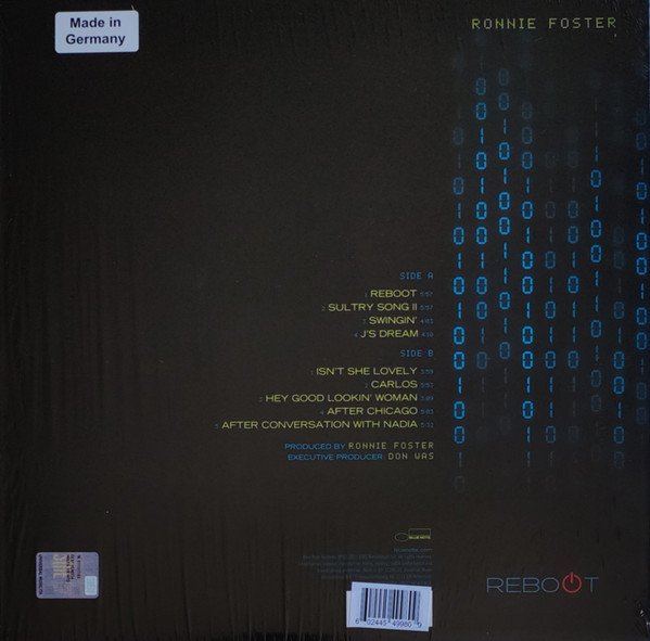 Ronnie Foster - Reboot (LP, Album) - Image 2