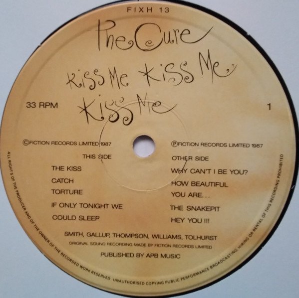 The Cure - Kiss Me Kiss Me Kiss Me (2xLP, Album) - Image 3