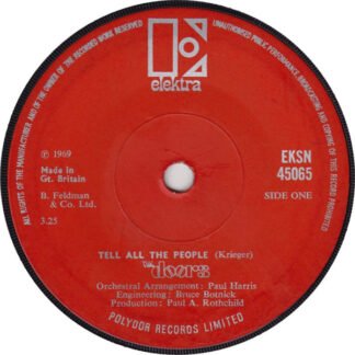 The Doors - Tell All The People (7", Single)