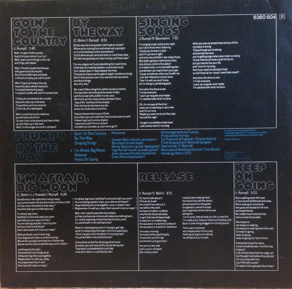 Frumpy - By The Way (LP, Album, Swi) - Image 2