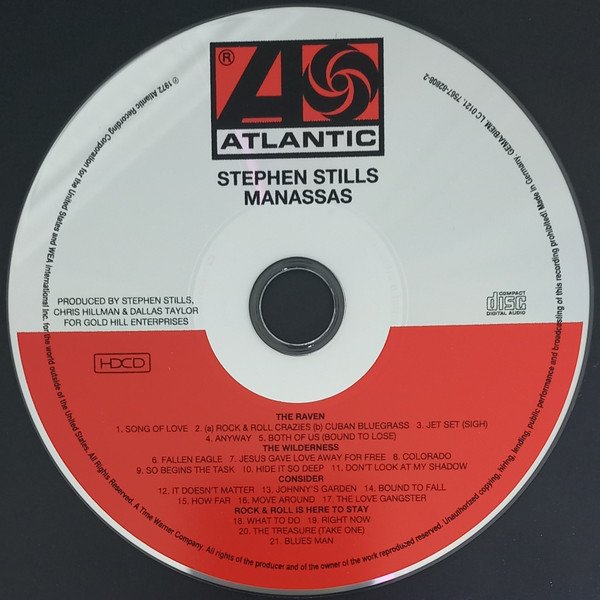 Stephen Stills, Manassas - Manassas (HDCD, Album, RE, RM) - Image 3