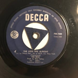 The Who - The Kids Are Alright (7", Single)