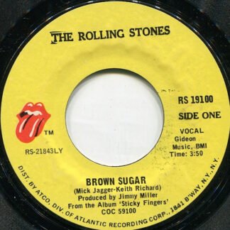 The Rolling Stones - Brown Sugar / Bitch (7", Single, Styrene, She)