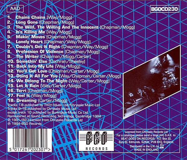 UFO (5) - The Wild, The Willing And The Innocent / Mechanix (CD, Comp, RM) - Image 2