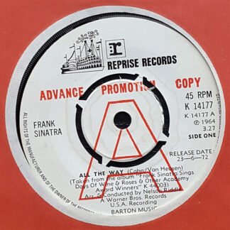 Frank Sinatra - All The Way / Goin' Out Of My Head (7", Promo)