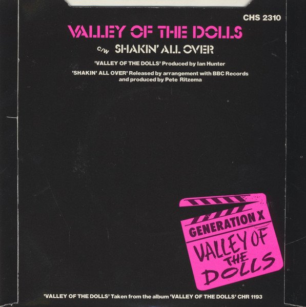 Generation X (4) - Valley Of The Dolls (7", Single, Bro) - Image 2