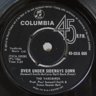 The Yardbirds - Over Under Sideways Down / Jeff's Boogie (7", Single)