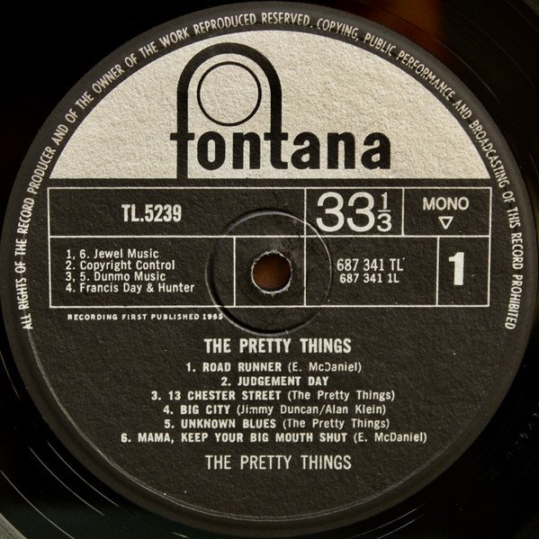The Pretty Things - The Pretty Things (LP, Album, Mono) - Image 3