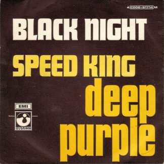 Deep Purple - Black Night (7", Single, Mono)