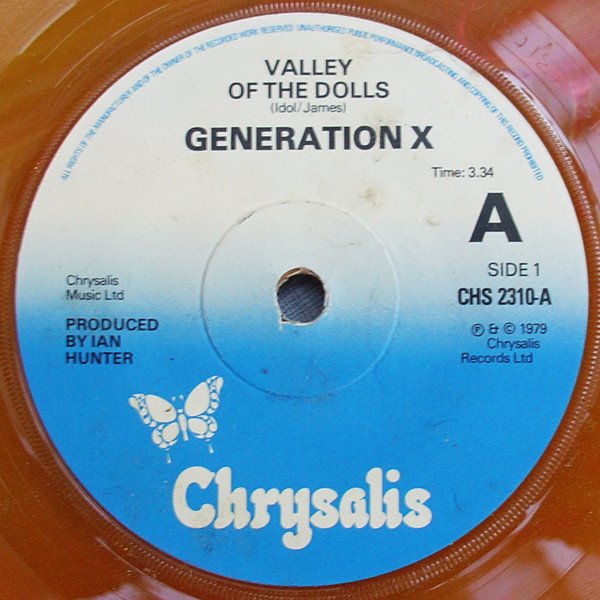 Generation X (4) - Valley Of The Dolls (7", Single, Bro) - Image 3