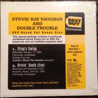 Stevie Ray Vaughan & Double Trouble - S.R.V. Bonus Disc (CD, Single)