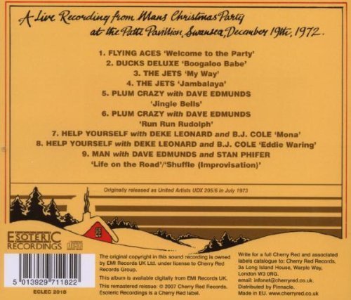 Man And Friends* - Christmas At The Patti (CD, Album, RE, RM) - Image 2