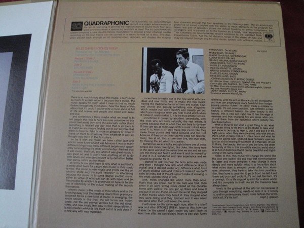 Miles Davis - Bitches Brew (2xLP, Album, Quad, Gat) - Image 3