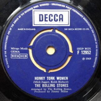 The Rolling Stones - Honky Tonk Women / You Can't Always Get What You Want (7", Single)