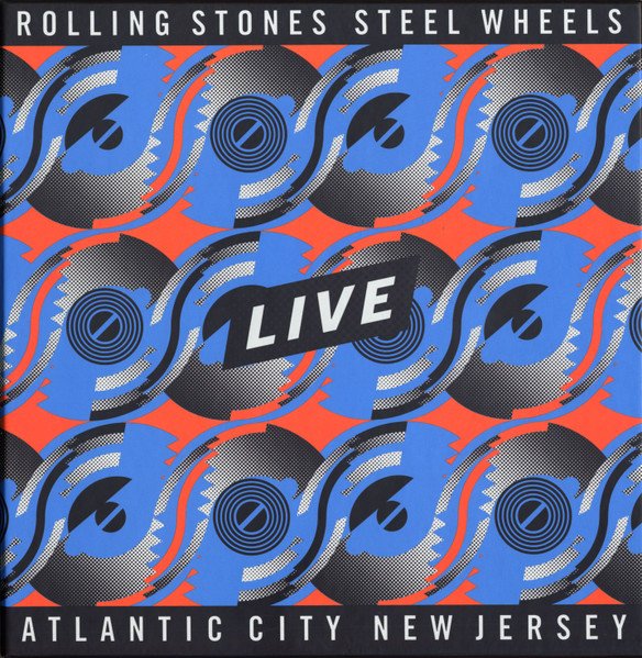 Rolling Stones* - Steel Wheels Live Atlantic City New Jersey (3xCD, Album + 2xDVD-V, NTSC, Dol + Blu-ray, Multic)