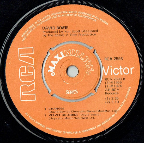 David Bowie - Space Oddity (7", Maxi, 4-P) - Image 2