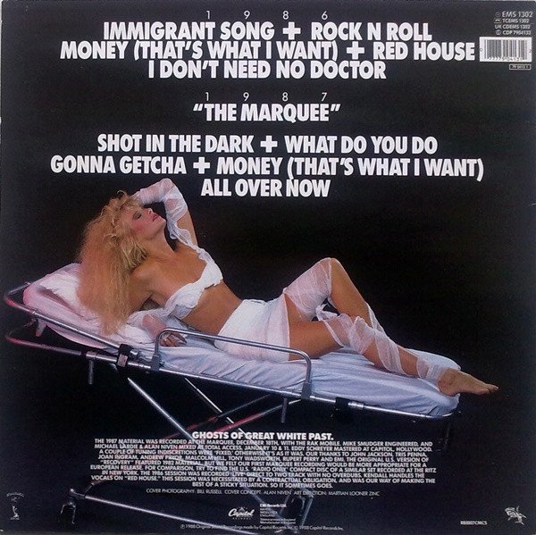 Great White - Recovery: Live! (LP, Comp) - Image 2