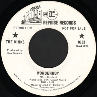 The Kinks - Wonderboy (7", Promo)