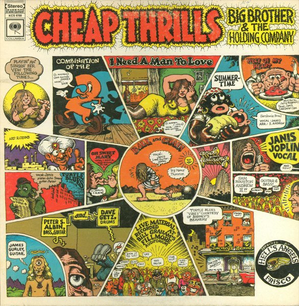 Big Brother & The Holding Company - Cheap Thrills (LP, Album, Ter)