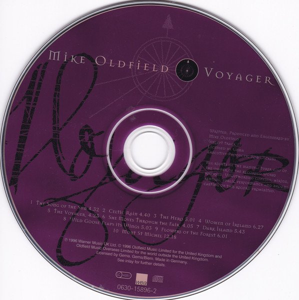 Mike Oldfield - Voyager (CD, Album) - Image 3