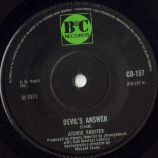 Atomic Rooster - Devil's Answer (7", Single, Sol)