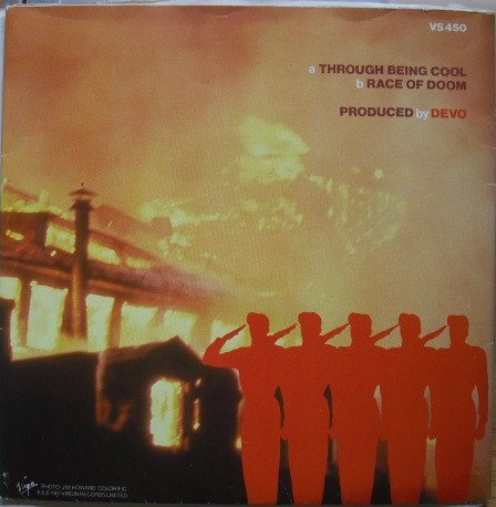 Devo - Through Being Cool (7", Single) - Image 2