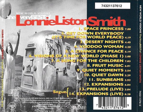Lonnie Liston Smith - New World Visions - The Very Best Of Lonnie Liston Smith (CD, Comp) - Image 2