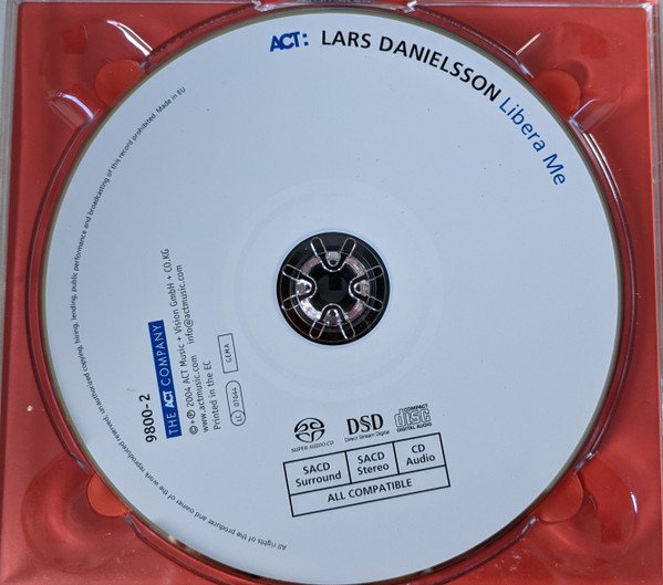 Lars Danielsson (3) - Libera Me (SACD, Hybrid, Multichannel, Album, Dir) - Image 3