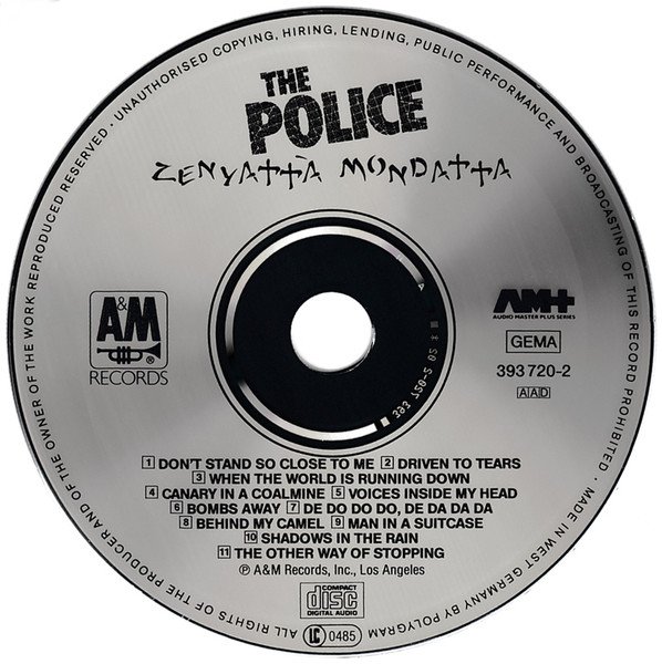 The Police - Zenyatta Mondatta (CD, Album, RE, Pol) - Image 3