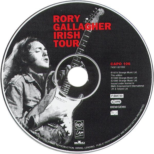 Rory Gallagher - Irish Tour (CD, Album, RE, RM) - Image 3