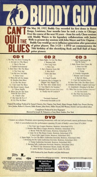 Buddy Guy - Can't Quit The Blues (3xCD + DVD + Box, Comp) - Image 2