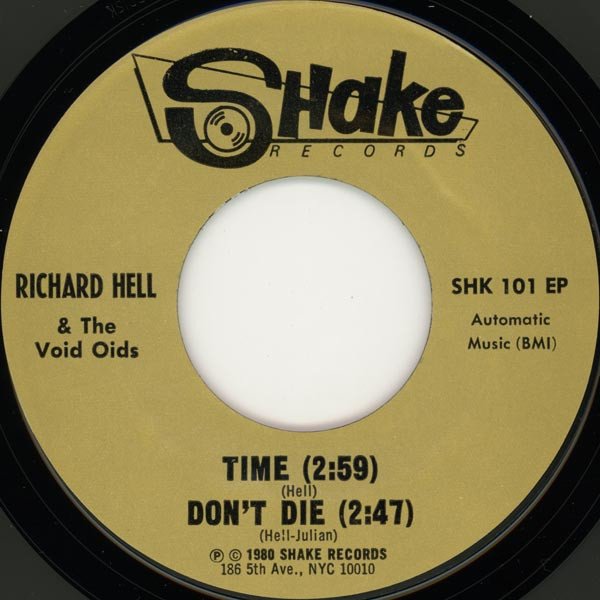Richard Hell + The Voidoids (Part III)* / The Neon Boys - Don't Die / Time / That's All I Know (Right Now) / Love Comes In Spurts (7", EP) - Image 3