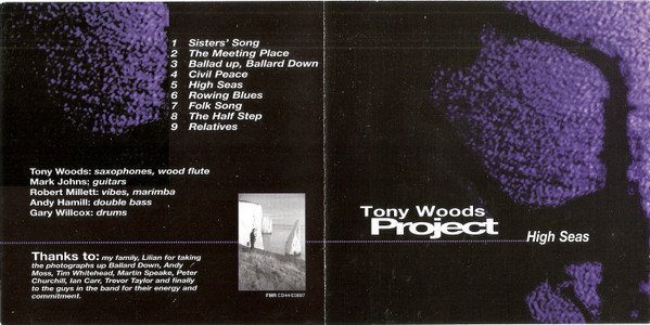 Tony Woods Project - High Seas (CD, Album) - Image 2
