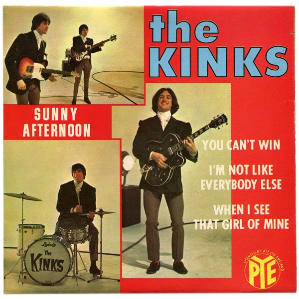 The Kinks - Sunny Afternoon (7", EP)
