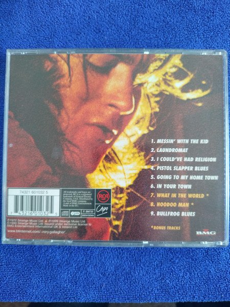 Rory Gallagher - Live In Europe (CD, Album, RE, RM) - Image 2