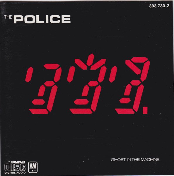 The Police - Ghost In The Machine (CD, Album, RE, PDO)