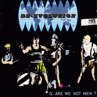 Devo - Mongoloid / Jocko Homo (7", Single, RP, Blu)