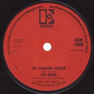 The Doors - The Unknown Soldier (7", Single, RP)
