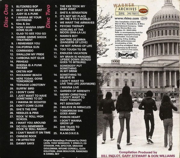Ramones - Anthology (Hey Ho Let's Go!) (2xCD, Comp, RM) - Image 2