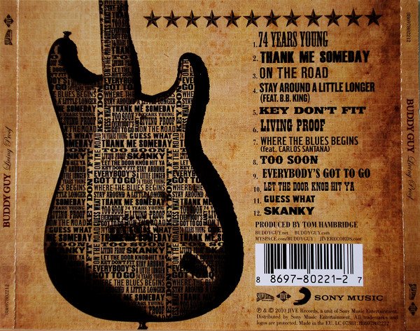 Buddy Guy - Living Proof (CD, Jew) - Image 2